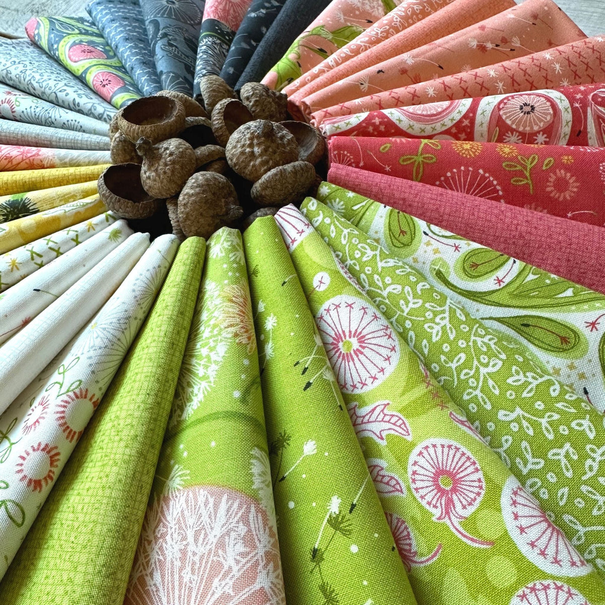 Quilt Fabric Bundle- Neutral Colors- 8-1/2 Total Yards