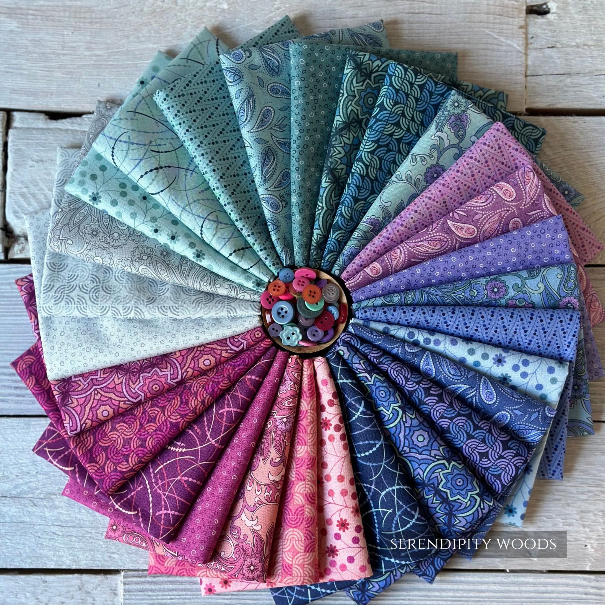 Skygazing - Fat Quarter Bundle with 20 FQ - by Giucy Giuce for Andover Fabrics - Sold by the deals bundle - In Stock Ships Today