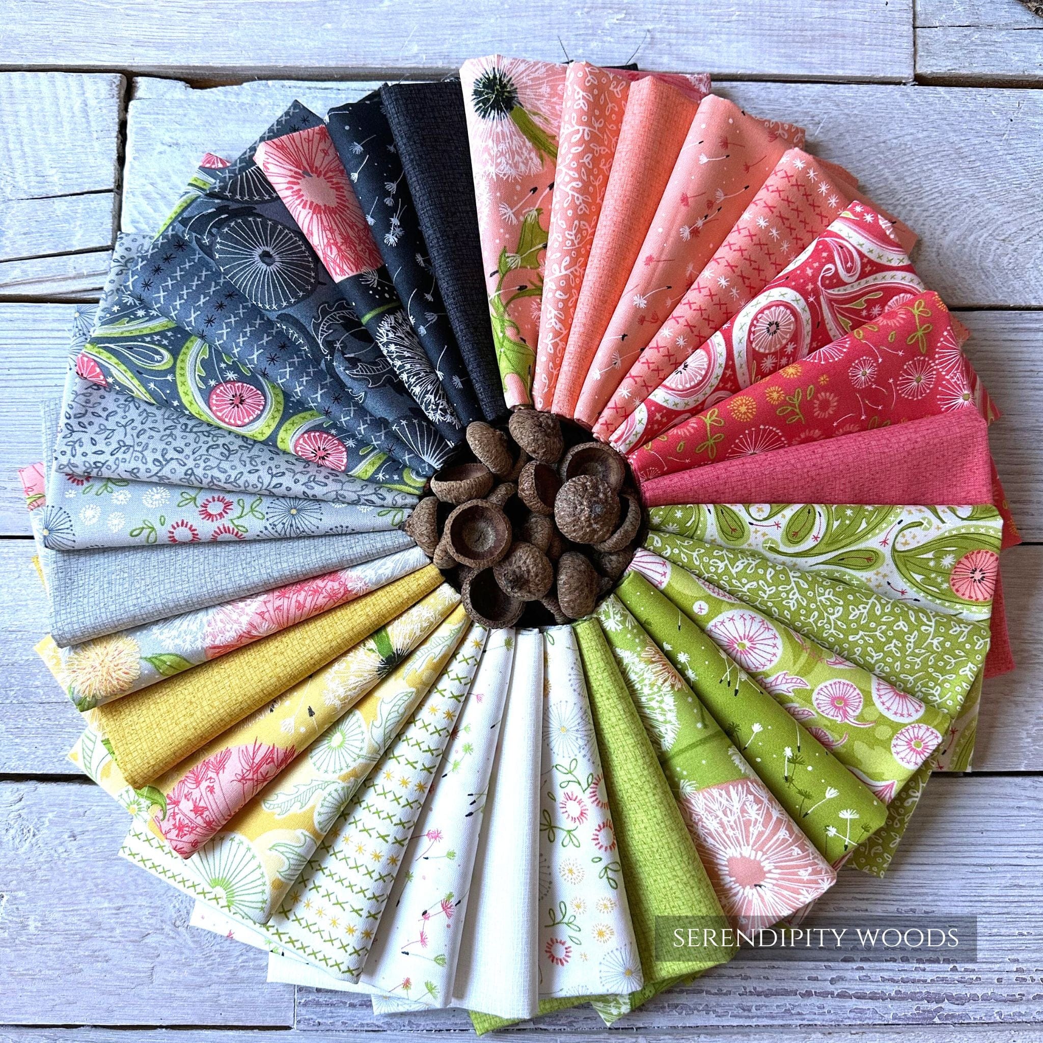 Lazy Afternoon Fabric Bundle Fat 8th, Fat Quarter, Half Yard or One Ya –  Serendipity Woods