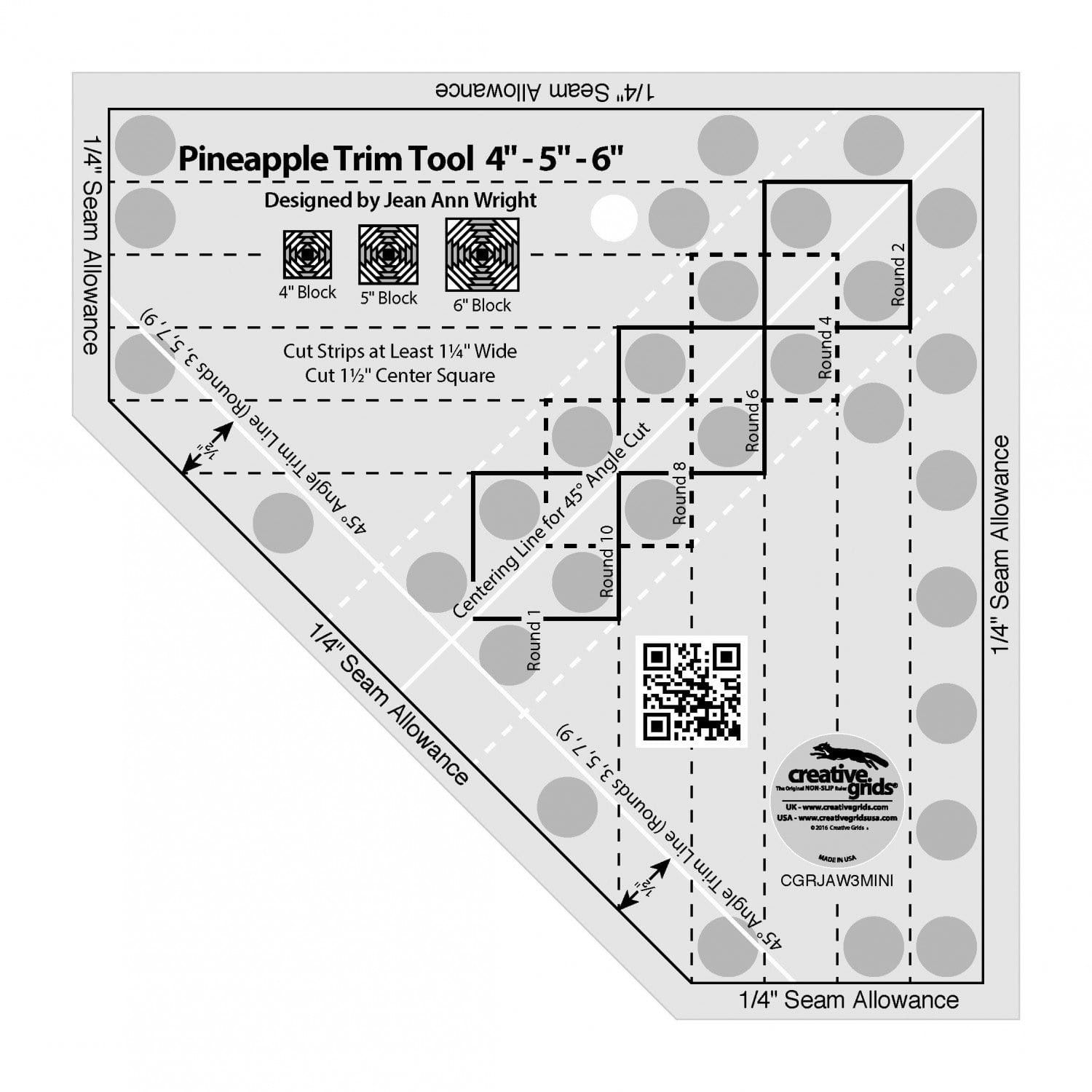 My Favorite Creative Grids Quilting Rulers 